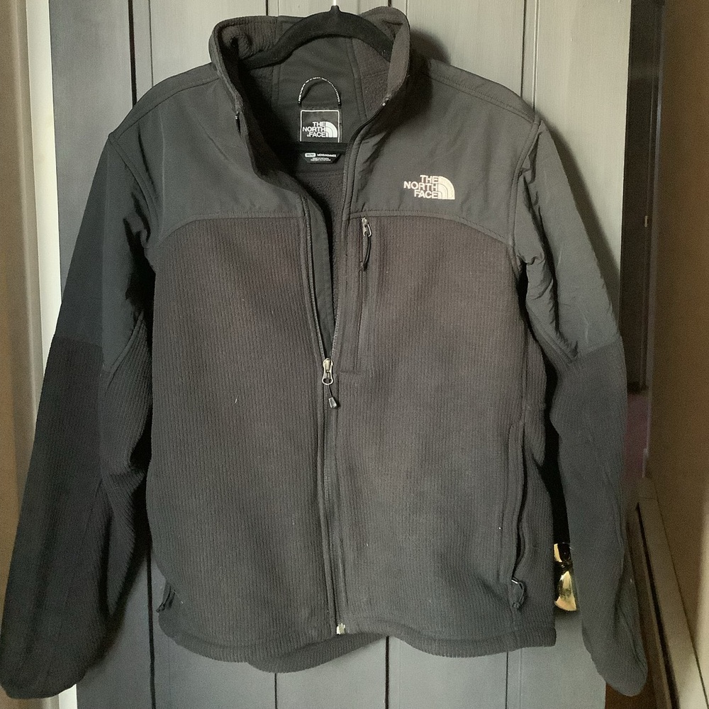 Men’s M Northface fleece full zip hybrid jacket